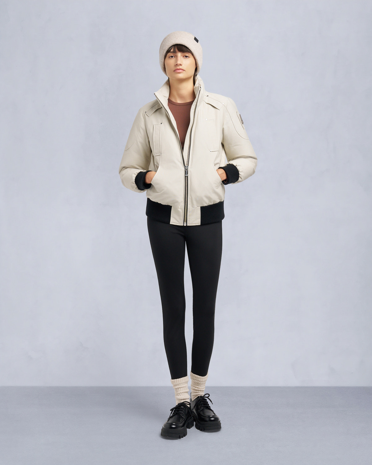 Moose Knuckles - M35LB002S - Debbie Bomber Jacket - WOMENS - - Detail6