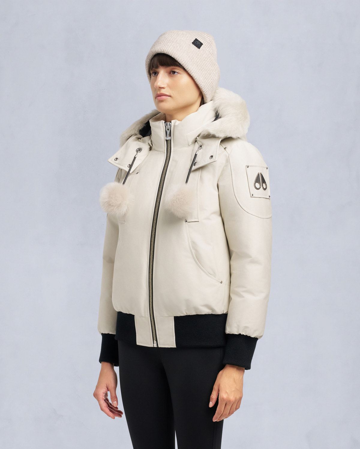 Moose Knuckles - M35LB002S - Debbie Bomber Jacket - WOMENS - - Front