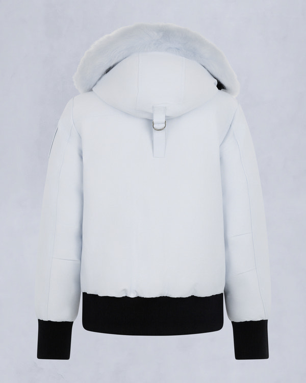 Moose Knuckles - M35LB002S - ORIGINAL DEBBIE SHEARLING TRIM BOMBER JACKET - WOMENS - - Detail2