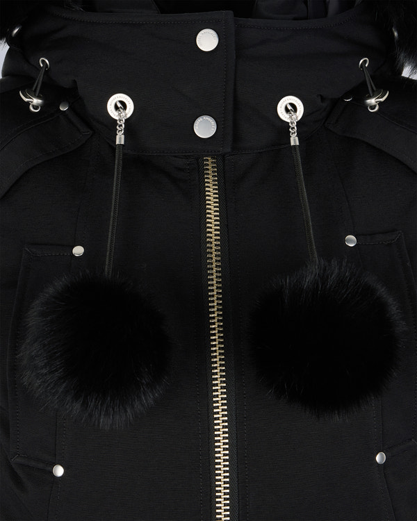 Moose Knuckles - M35LB002S - ORIGINAL DEBBIE SHEARLING TRIM BOMBER JACKET - WOMENS - - Detail1