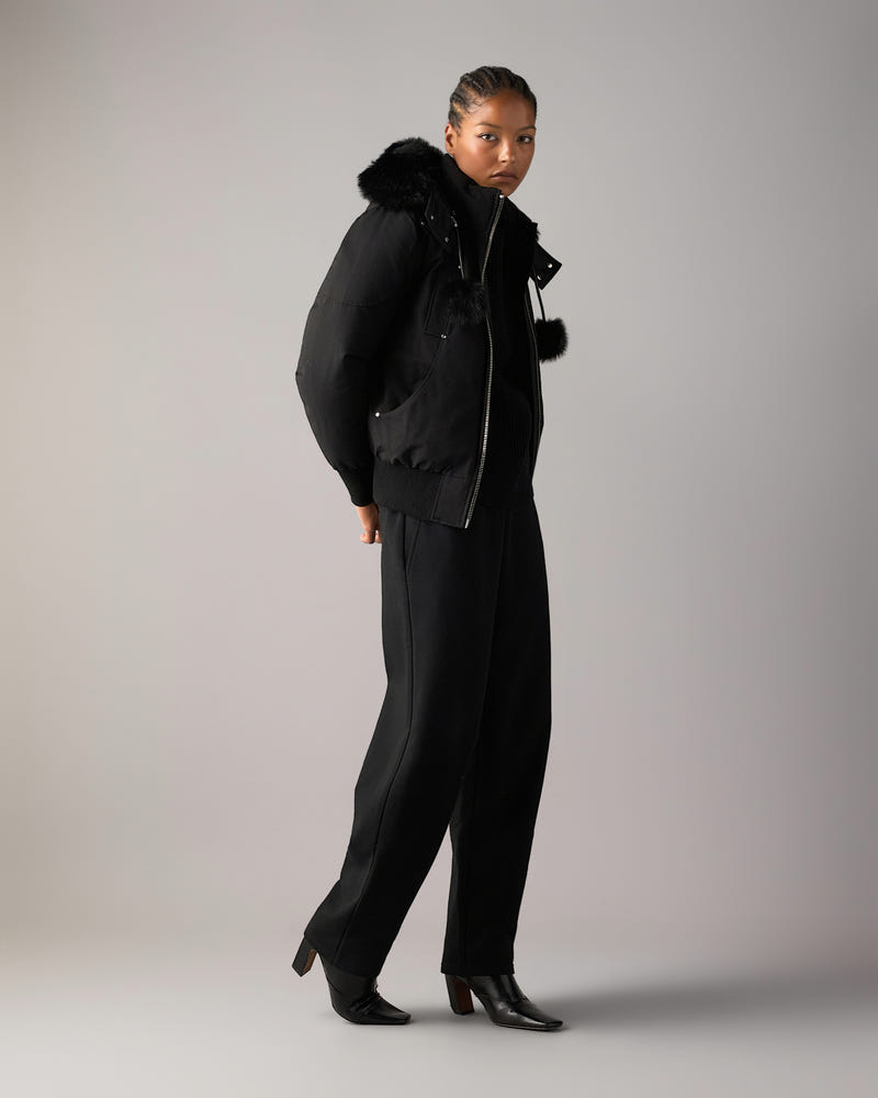 Moose Knuckles - M35LB002S - Original Debbie Down Bomber - WOMENS - - Front