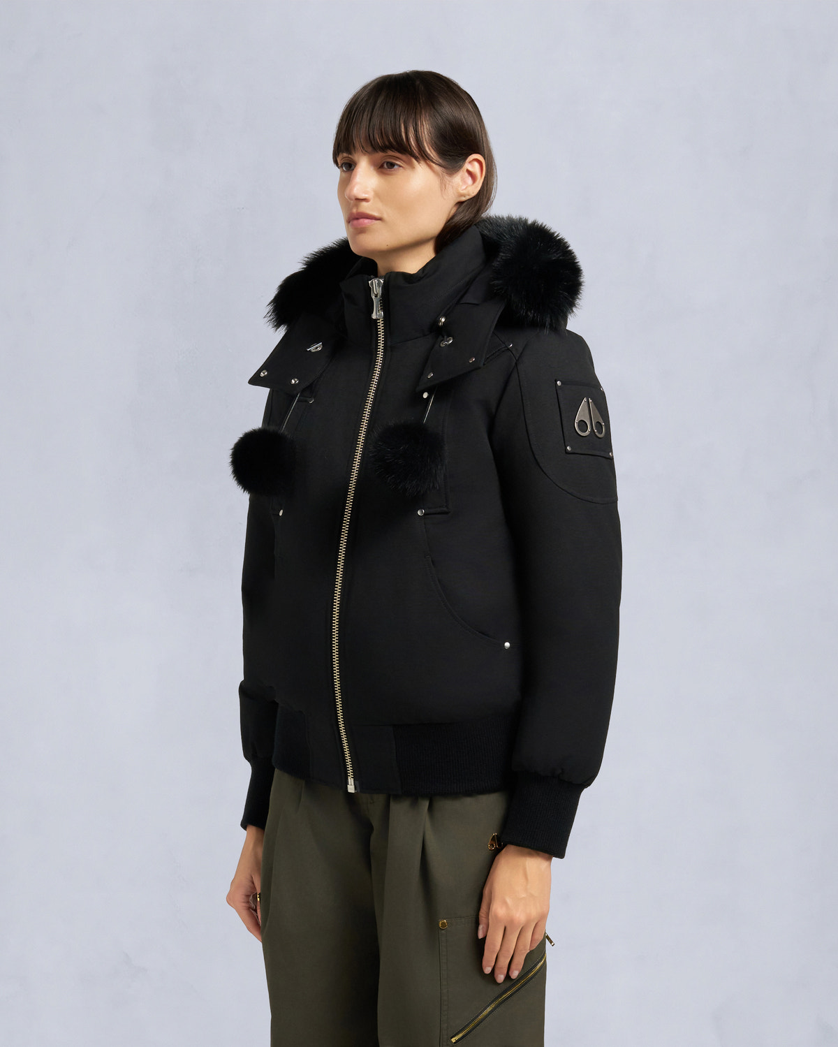Moose Knuckles - M35LB002S - Debbie Bomber Jacket - WOMENS - - Front