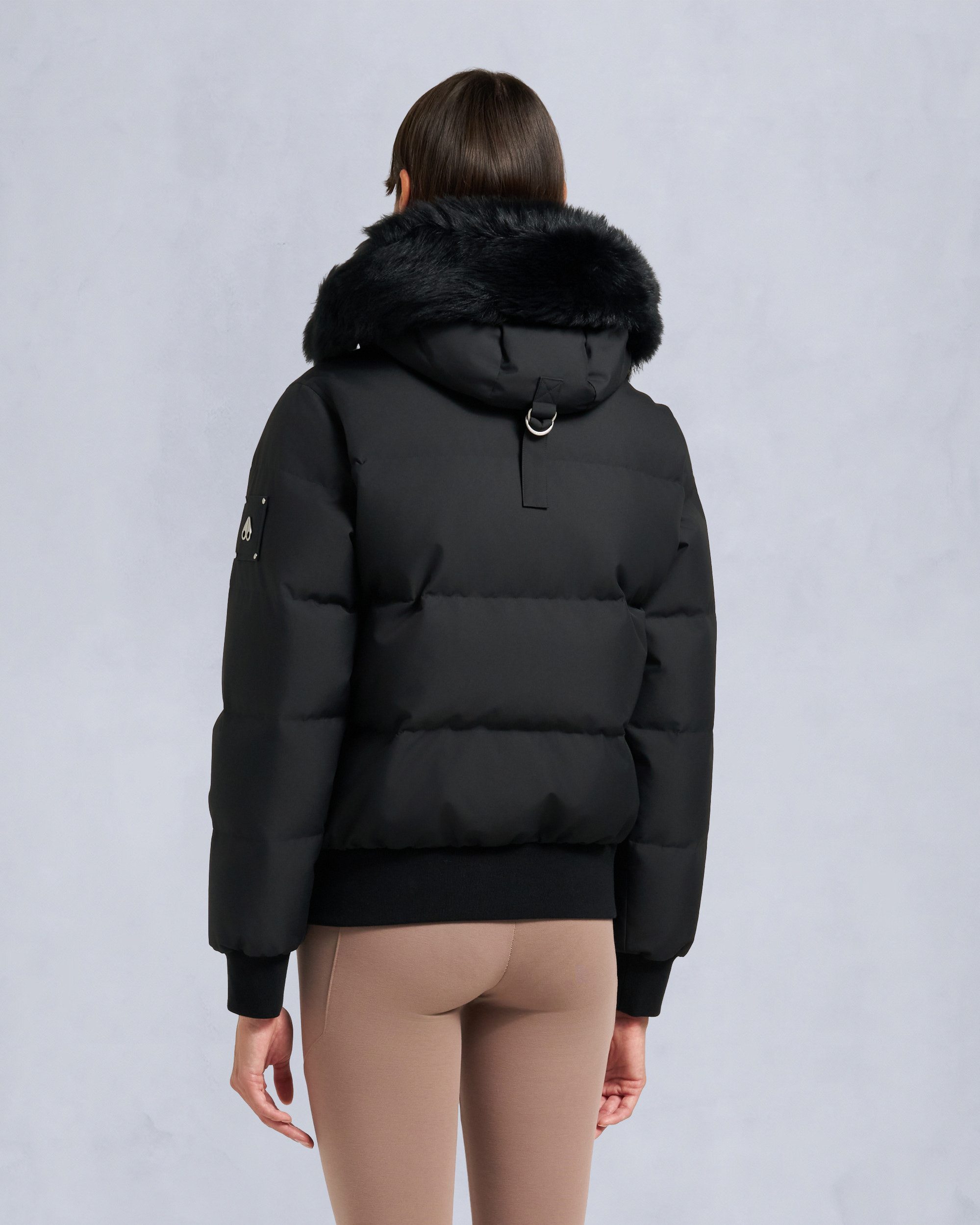 Moose Knuckles - M35LB017S - Cloud Shearling Bomber Jacket - WOMENS -  - Back