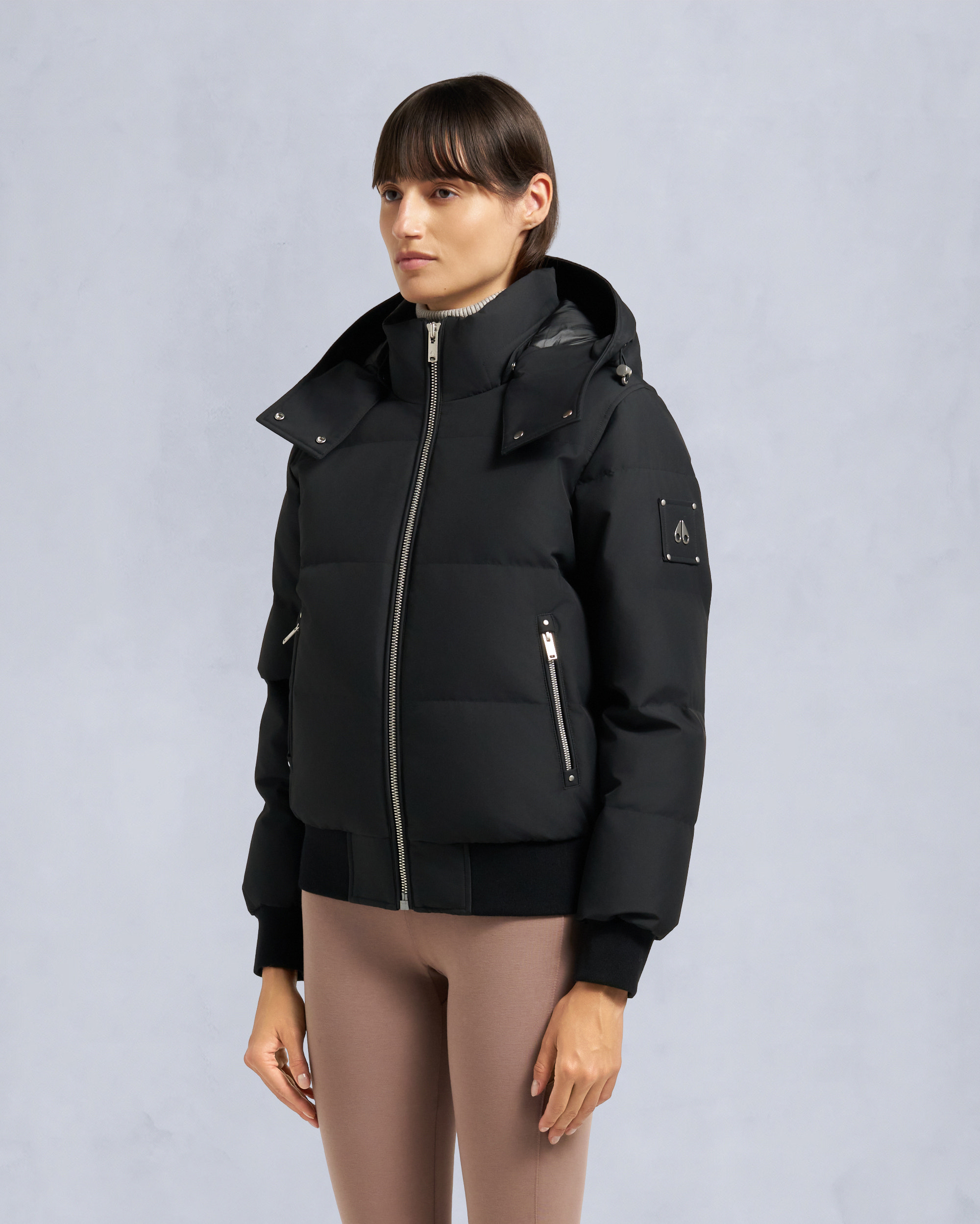 Moose Knuckles - M35LB017S - Cloud Shearling Bomber Jacket - WOMENS -  - Detail5