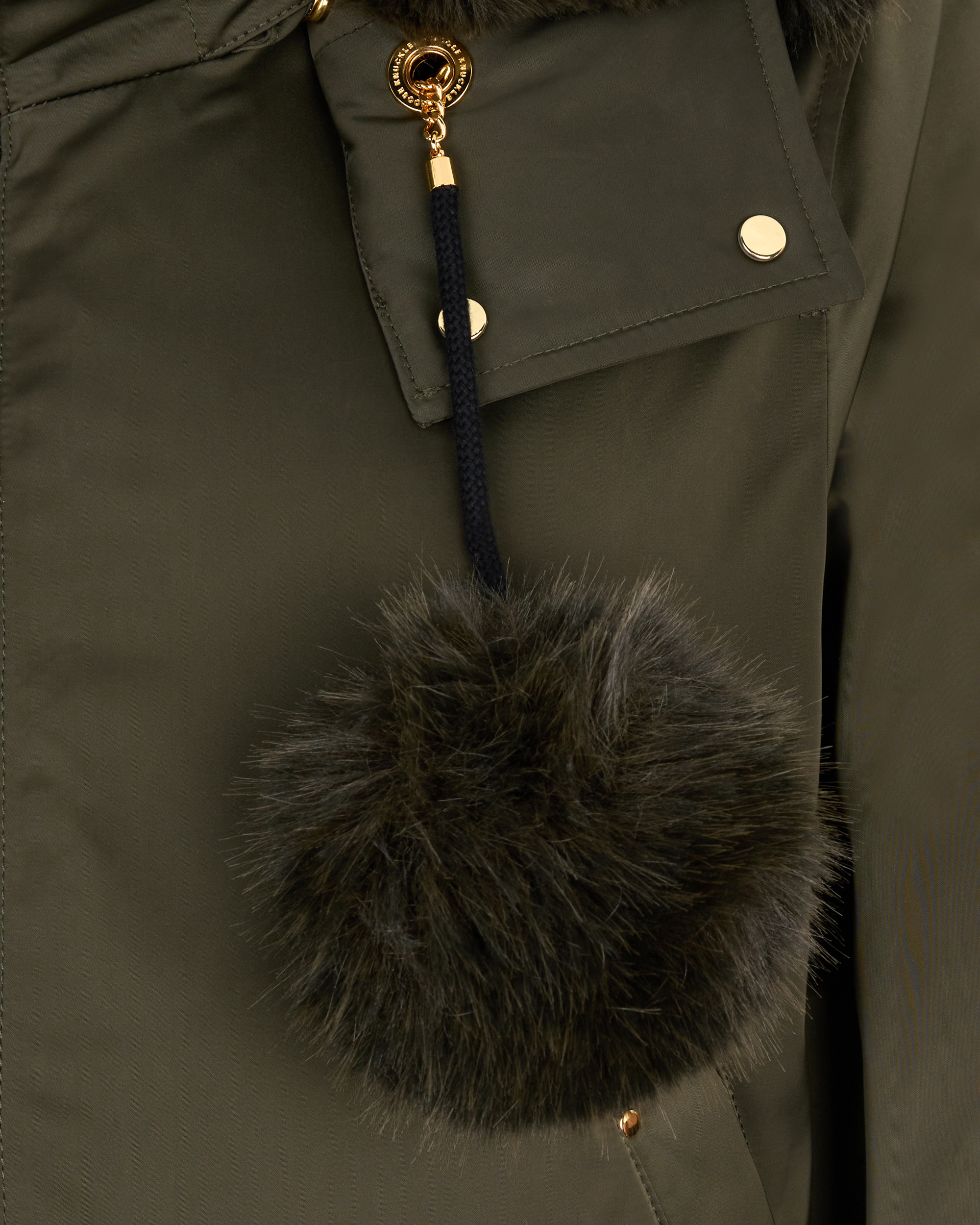 Moose Knuckles - M35LB025G - Gold Series Original Satin Debbie Bomber Jacket - WOMENS - - Detail1