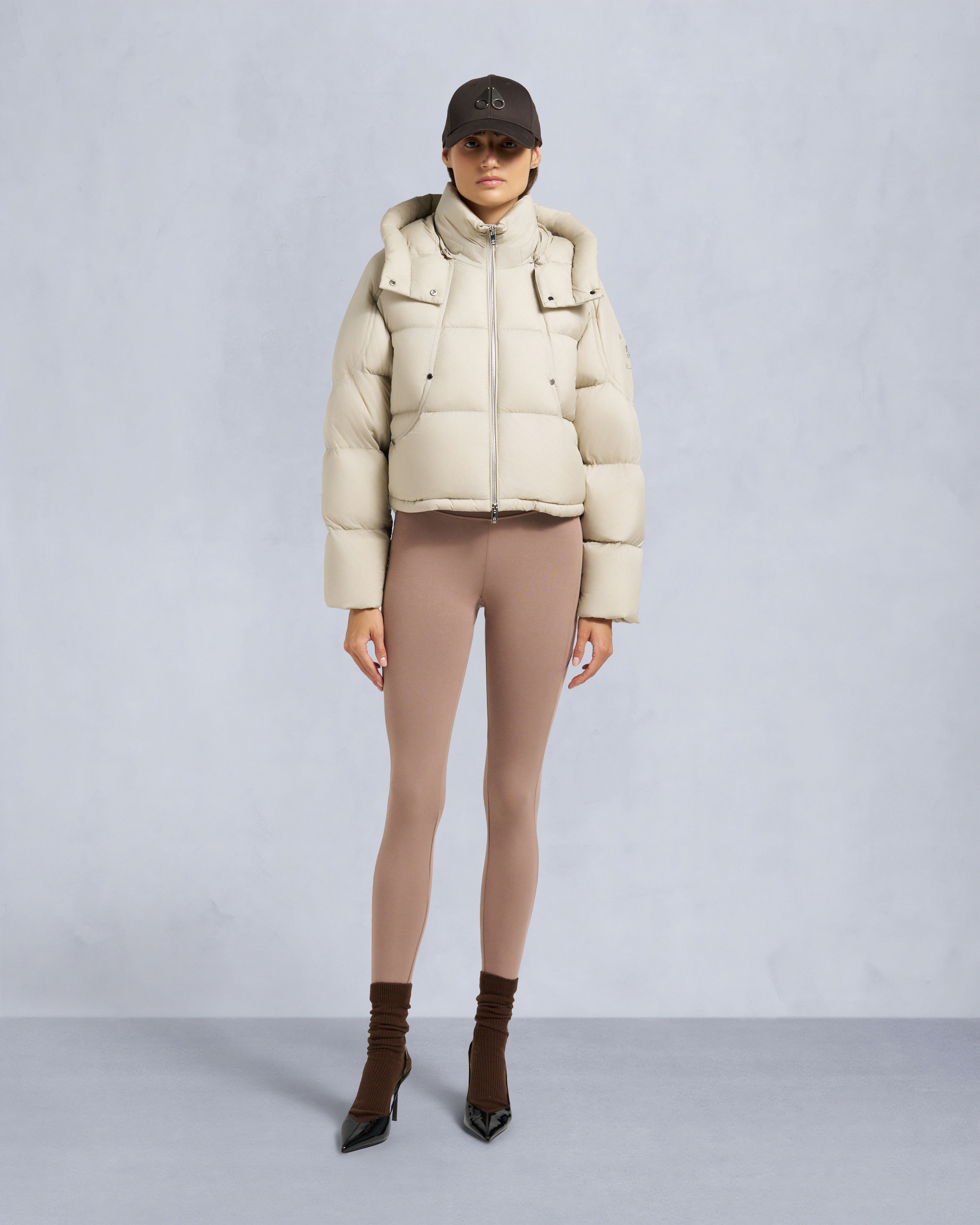 Moose Knuckles - M35LJ130 - Akai Cropped Puffer - WOMENS - - Front Category