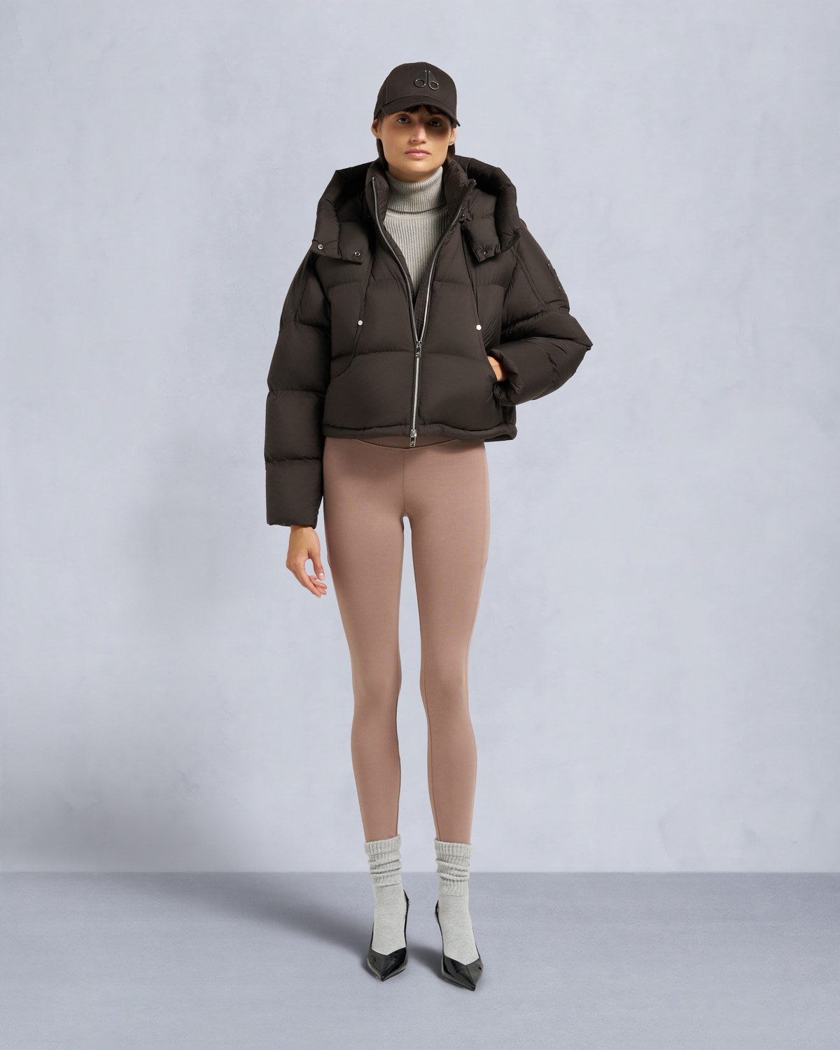 Moose Knuckles - M35LJ130 - Akai Cropped Puffer - WOMENS - - Front Category