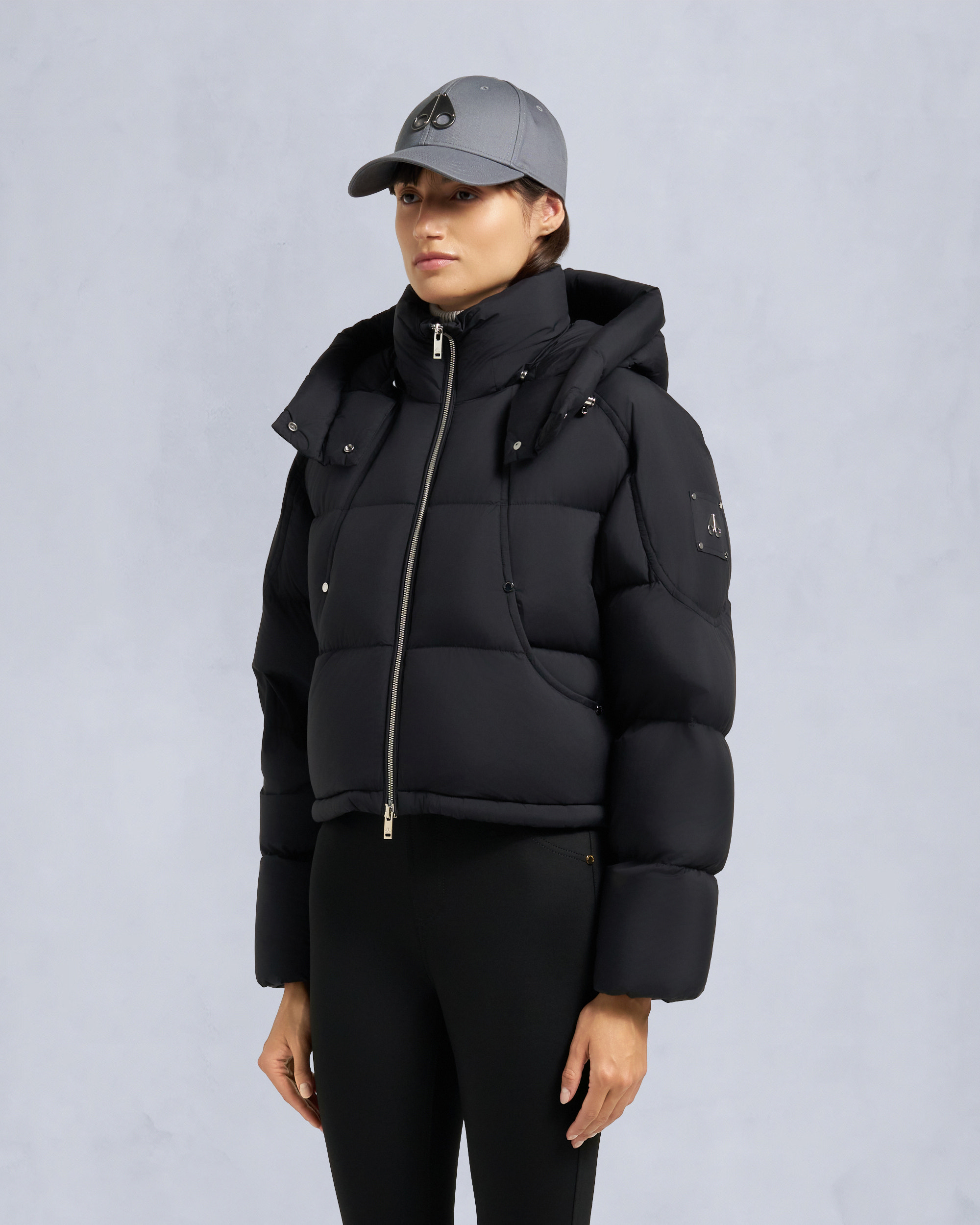 Moose Knuckles - M35LJ130 - Akai Cropped Puffer - WOMENS -  - Front