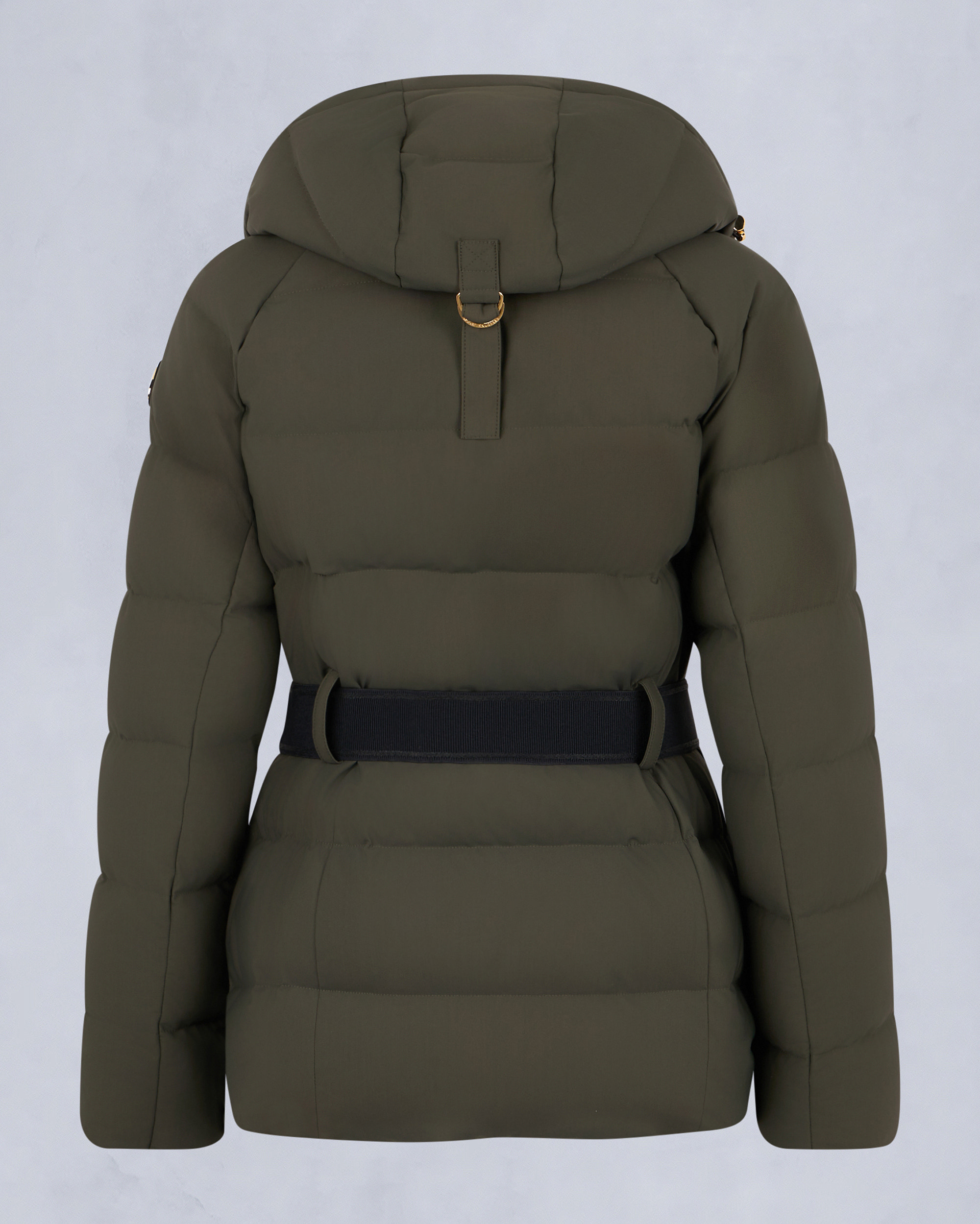 Moose Knuckles - M35LJ132GS - Gold Series Nyluxe Cambria Shearling Trim Jacket - WOMENS - - Detail2