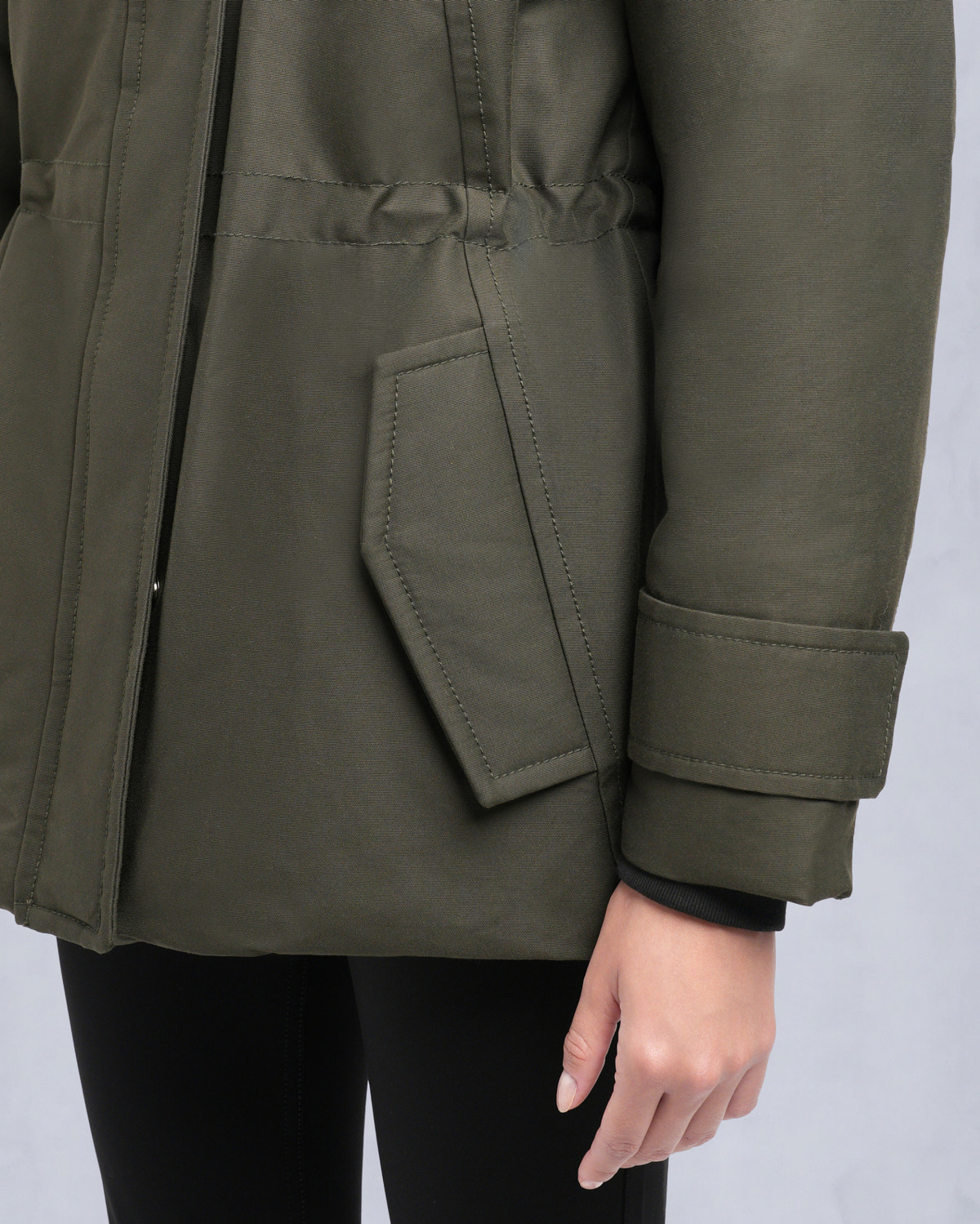 Moose Knuckles - M35LJ133S - Original Aurora Shearling Trim Jacket - WOMENS - - Detail6