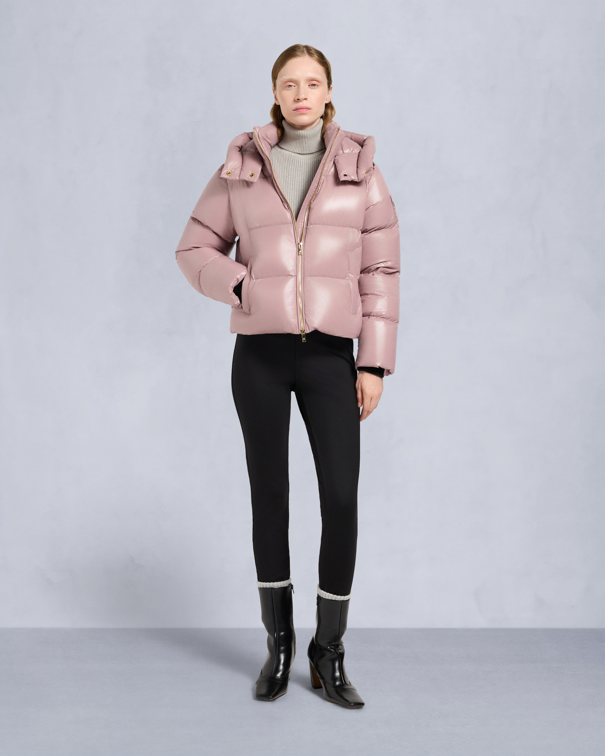 Moose Knuckles - M35LJ148G - Gold Series Moonstone Puffer Jacket - WOMENS - - Front Category