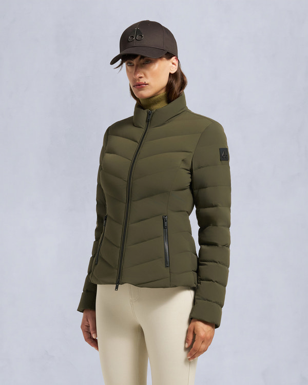 Moose Knuckles - M35LJ168 - Elora Jacket - WOMENS - - Front
