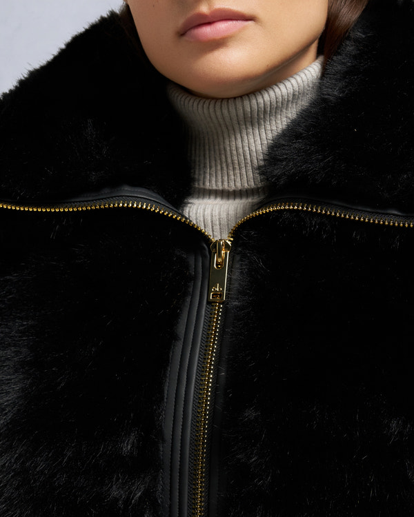 Moose Knuckles - M35LJ173G - Gold Series Sutton Bunny Jacket - WOMENS - - Detail3