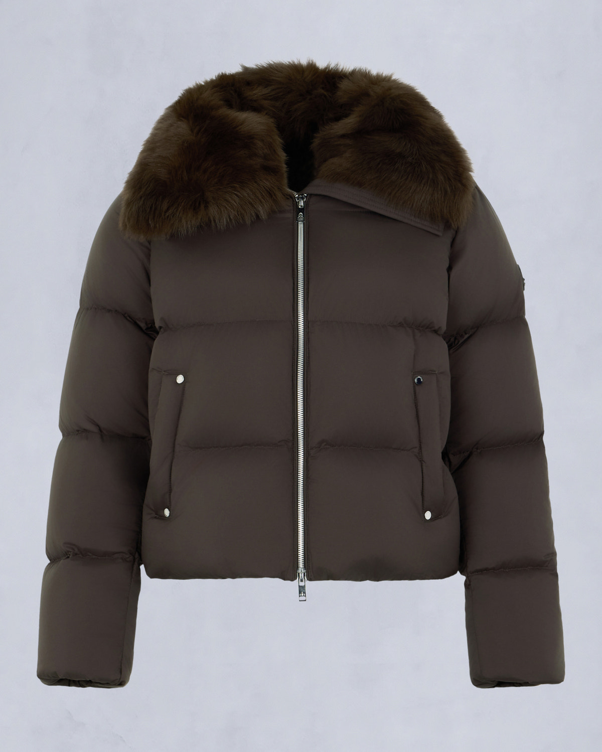 Moose Knuckles - M35LJ195S - Belle Dune Short Shearling Trim Puffer - WOMENS -  - GM