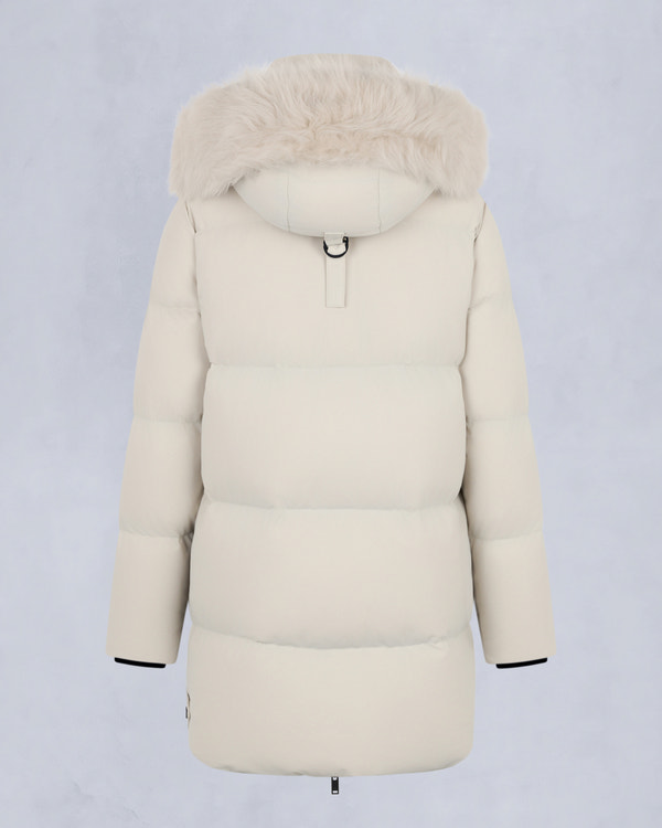 Moose Knuckles - M35LJ205S - Nyluxe Chelia Shearling 3Q Jacket - WOMENS - - Detail2