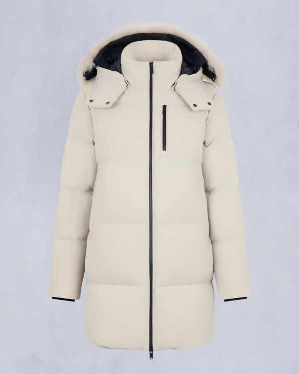 Moose Knuckles - M35LJ205S - Nyluxe Chelia Shearling 3Q Jacket - WOMENS - - GM