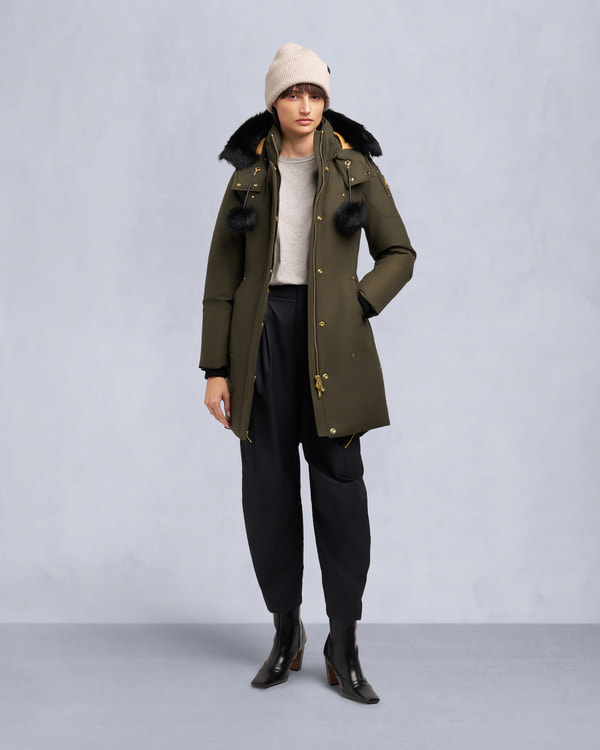 Moose Knuckles - M35LP203GS - Gold Series Original Stirling Shearling Trim Parka - WOMENS - - Front Category