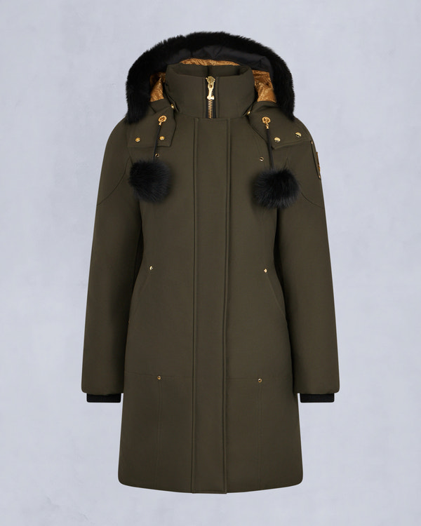 Moose Knuckles - M35LP203GS - GOLD SERIES STIRLING SHEARLING TRIM PARKA - WOMENS - - GM