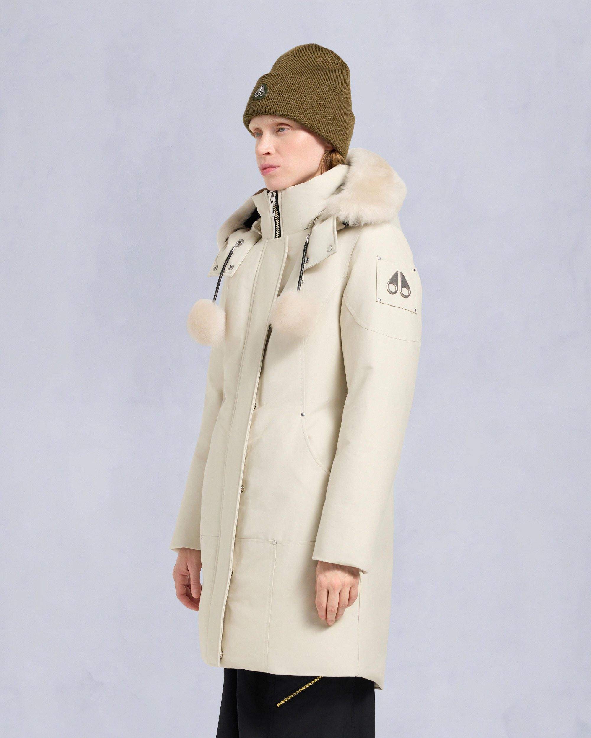 Moose Knuckles - M35LP203S - ORIGINAL STIRLING SHEARLING TRIM PARKA - WOMENS - - Front