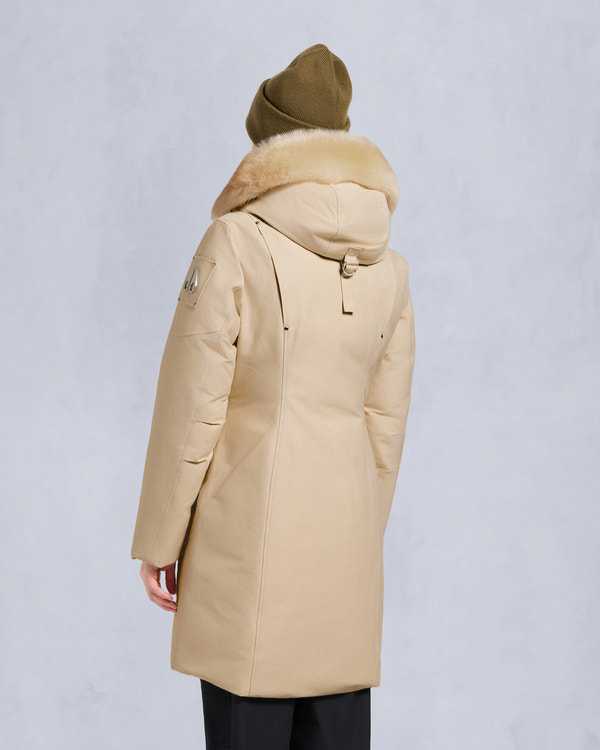 Moose Knuckles - M35LP203S - GOLD SERIES SHEARLING TRIM STIRLING PARKA - WOMENS - - Back
