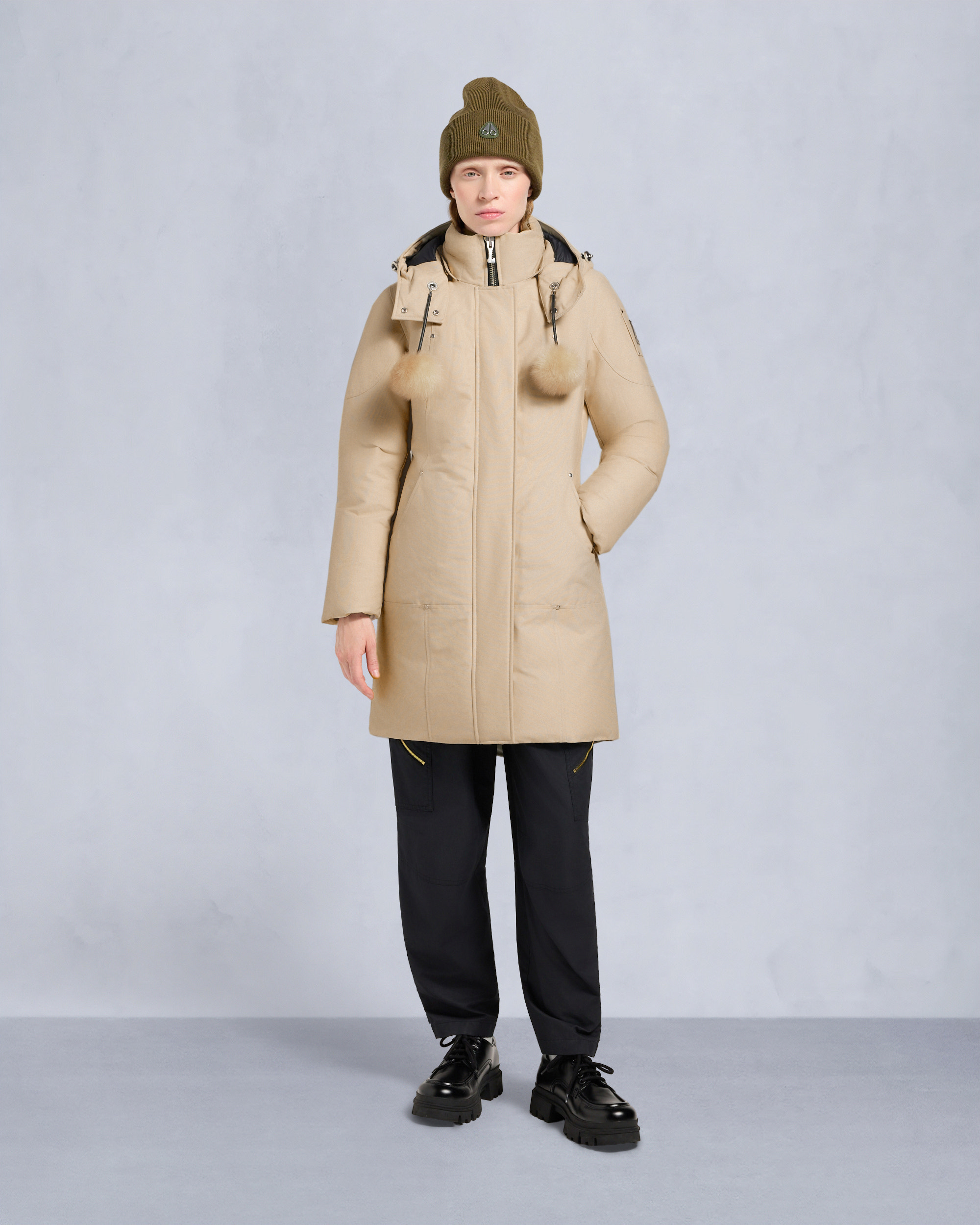 Moose Knuckles - M35LP203S - GOLD SERIES SHEARLING TRIM STIRLING PARKA - WOMENS - - Detail3