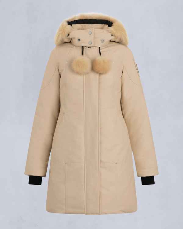 Moose Knuckles - M35LP203S - GOLD SERIES SHEARLING TRIM STIRLING PARKA - WOMENS - - GM
