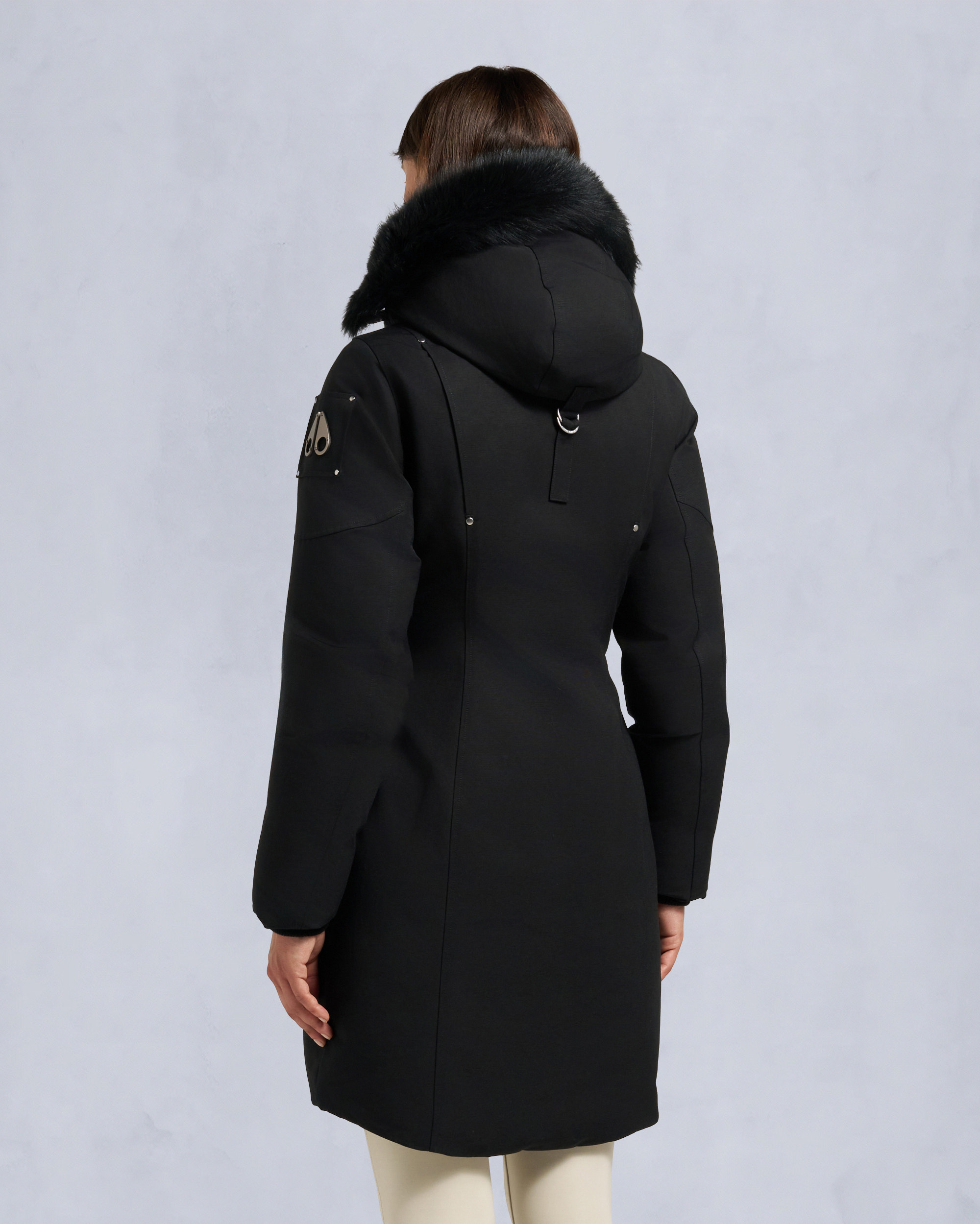 Moose Knuckles - M35LP203S - ORIGINAL STIRLING SHEARLING TRIM PARKA - WOMENS - - Back