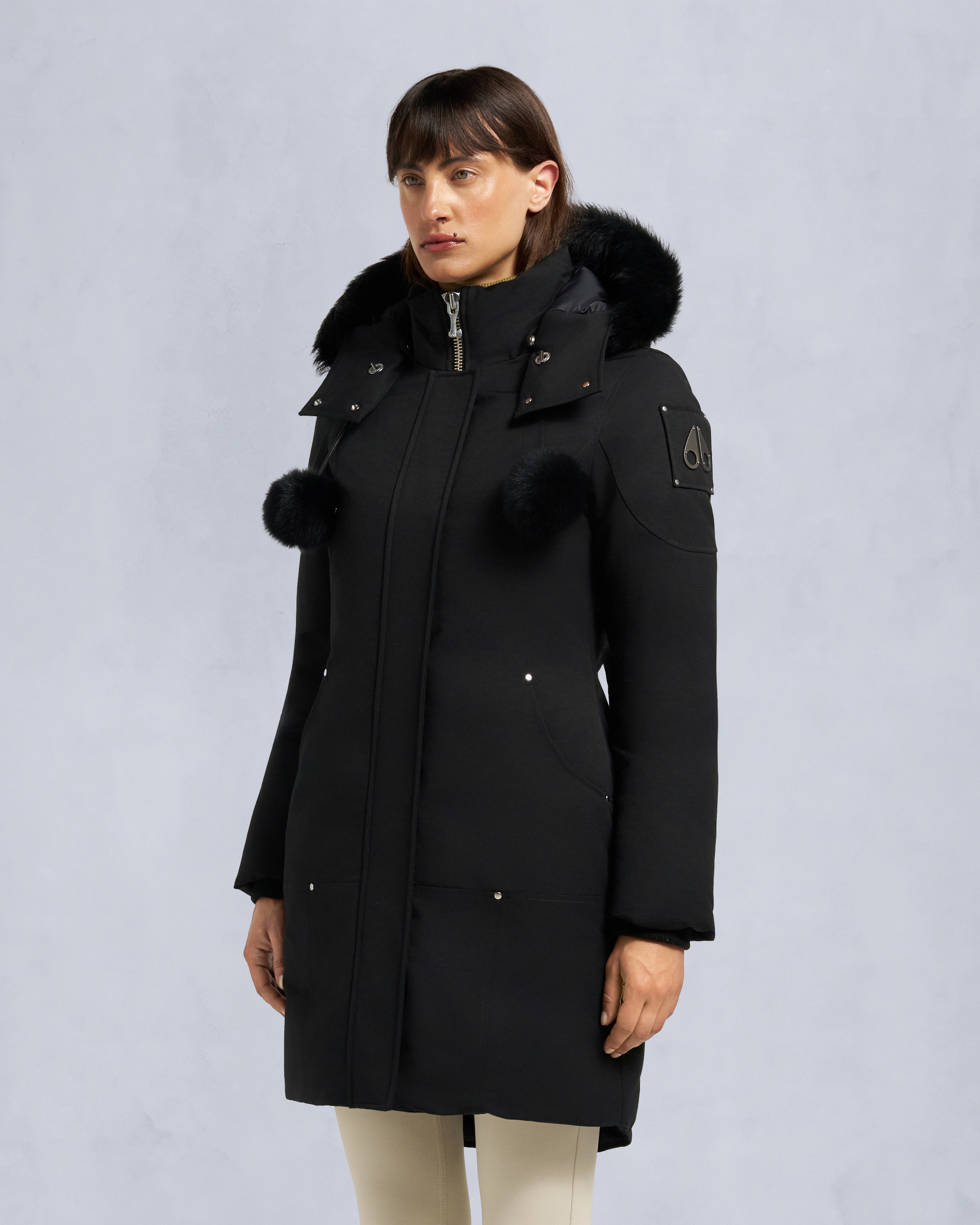 Moose Knuckles - M35LP203S - ORIGINAL STIRLING SHEARLING TRIM PARKA - WOMENS - - Front