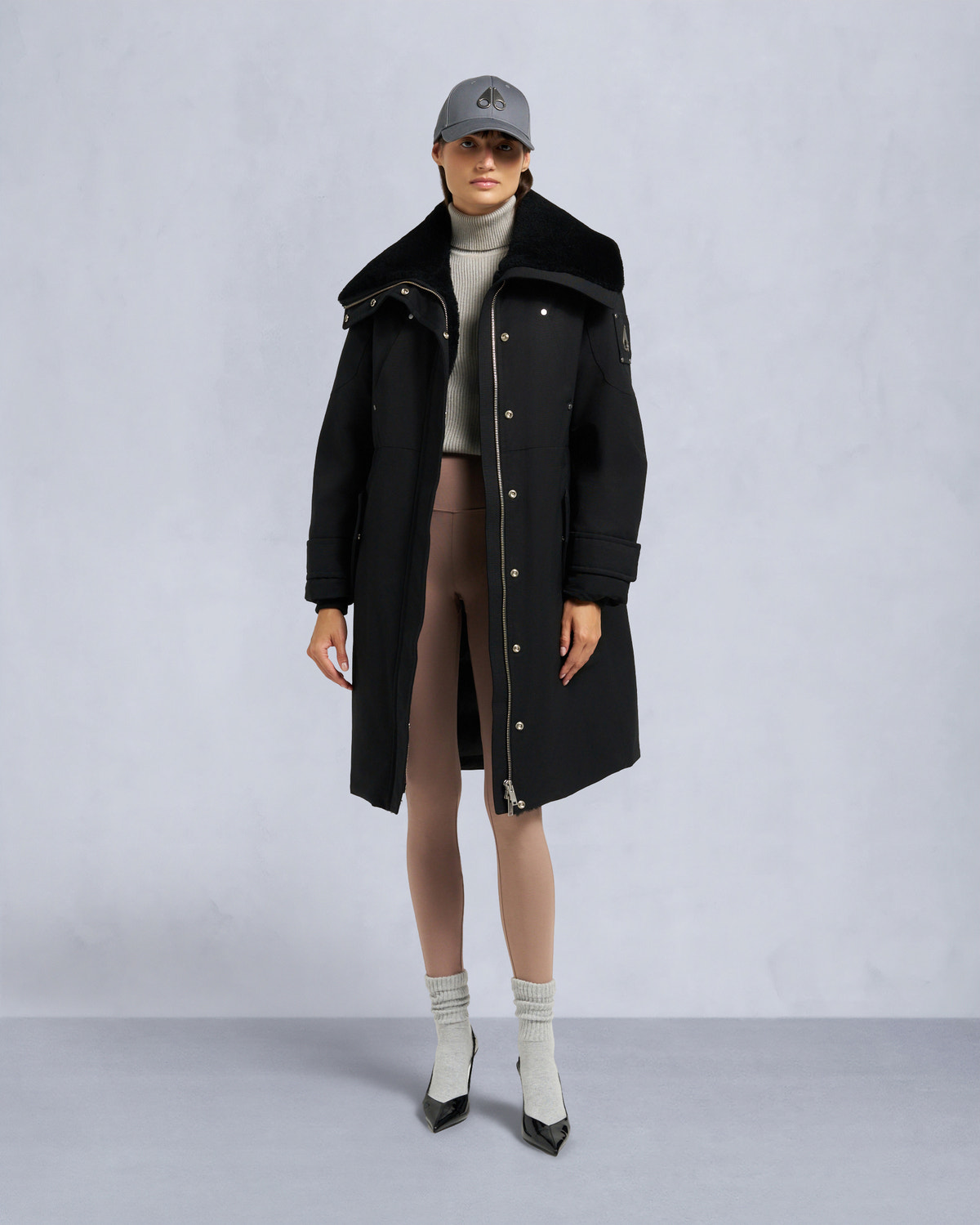 Moose Knuckles - M35LP204S - Storm Shearling Parka - WOMENS - - Front Category