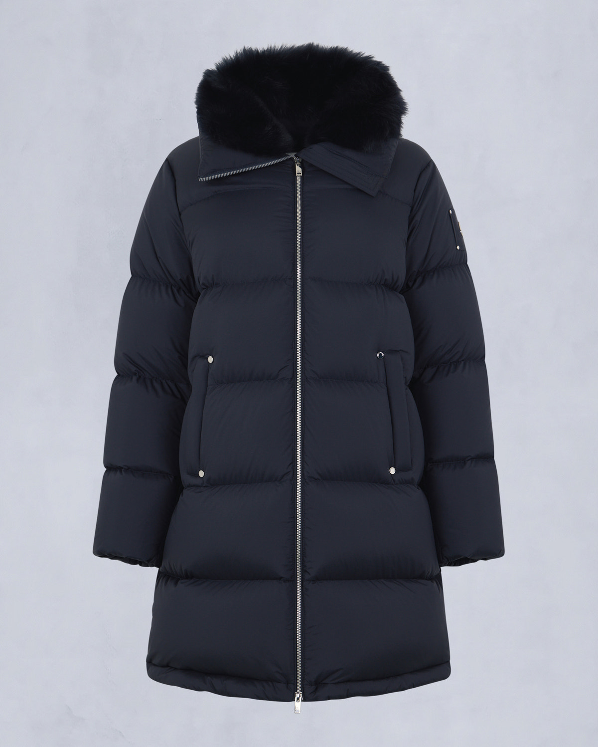 Moose Knuckles - M35LP209S - Belle Dune Long Shearling Trim Puffer - WOMENS - - GM