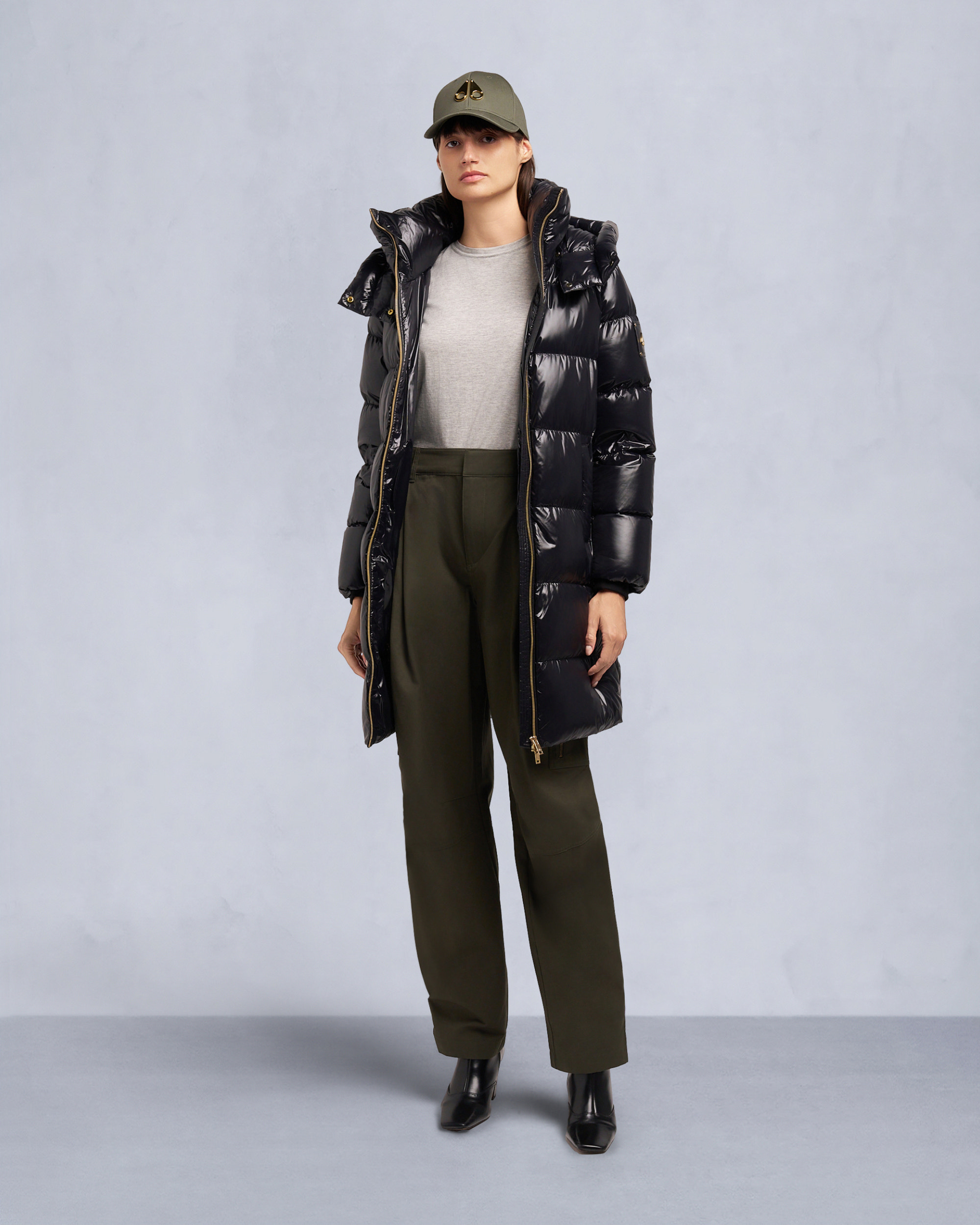 Moose Knuckles - M35LP217G - Gold Series Moonstone Parka Jacket - WOMENS - - Front Category