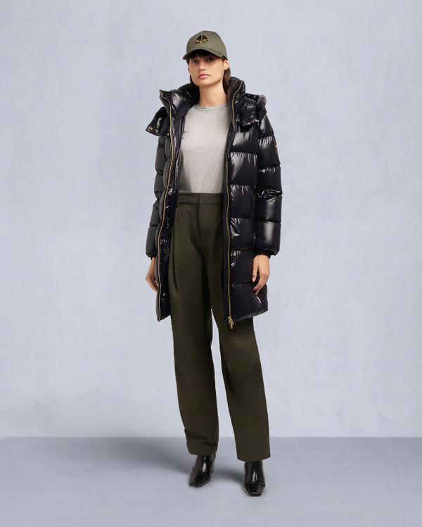 Moose Knuckles - M35LP217G - Gold Series Moonstone Parka Jacket - WOMENS - - Front Category