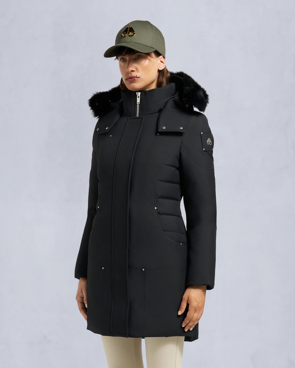 Moose Knuckles - M35LP223S - Cloud Shearling Parka - WOMENS - - Front