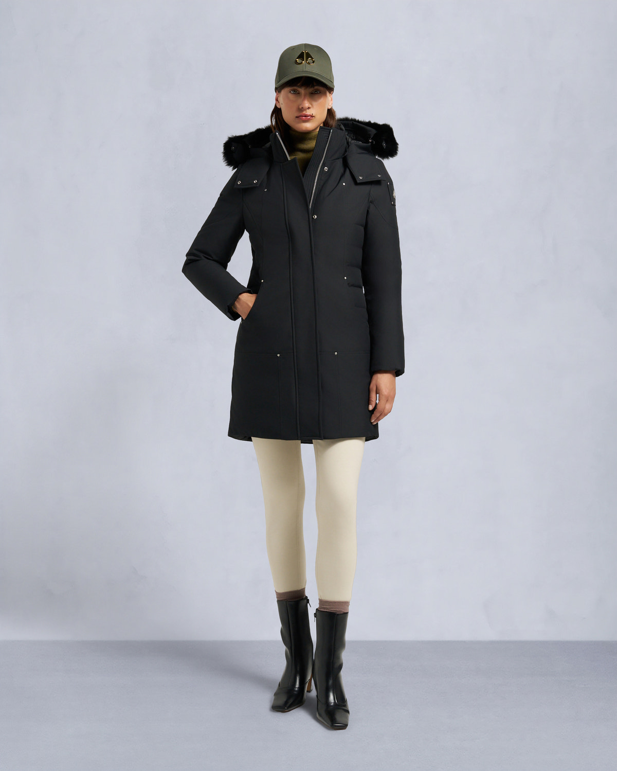 Moose Knuckles - M35LP223S - Cloud Shearling Parka - WOMENS - - Front Category
