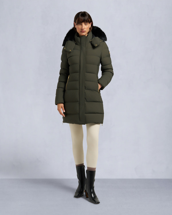 Moose Knuckles - M35LP228GS - Gold Series Nyluxe Watershed 3 Parka - WOMENS - - Front Category