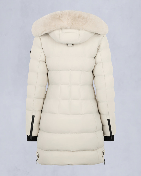 Moose Knuckles - M35LP228S - NYLUXE WATERSHED SHEARLING TRIM PARKA - WOMENS -  - Detail2