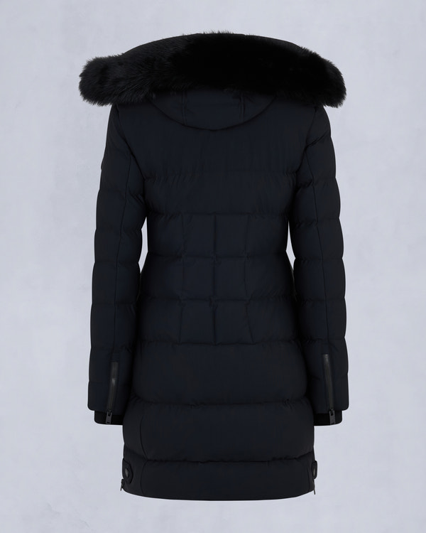 Moose Knuckles - M35LP228S - NYLUXE WATERSHED SHEARLING TRIM PARKA - WOMENS - - Detail2