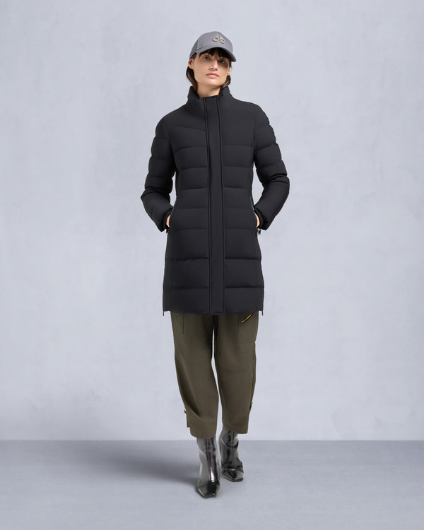 Moose Knuckles - M35LP228S - NYLUXE WATERSHED SHEARLING TRIM PARKA - WOMENS - - Detail3