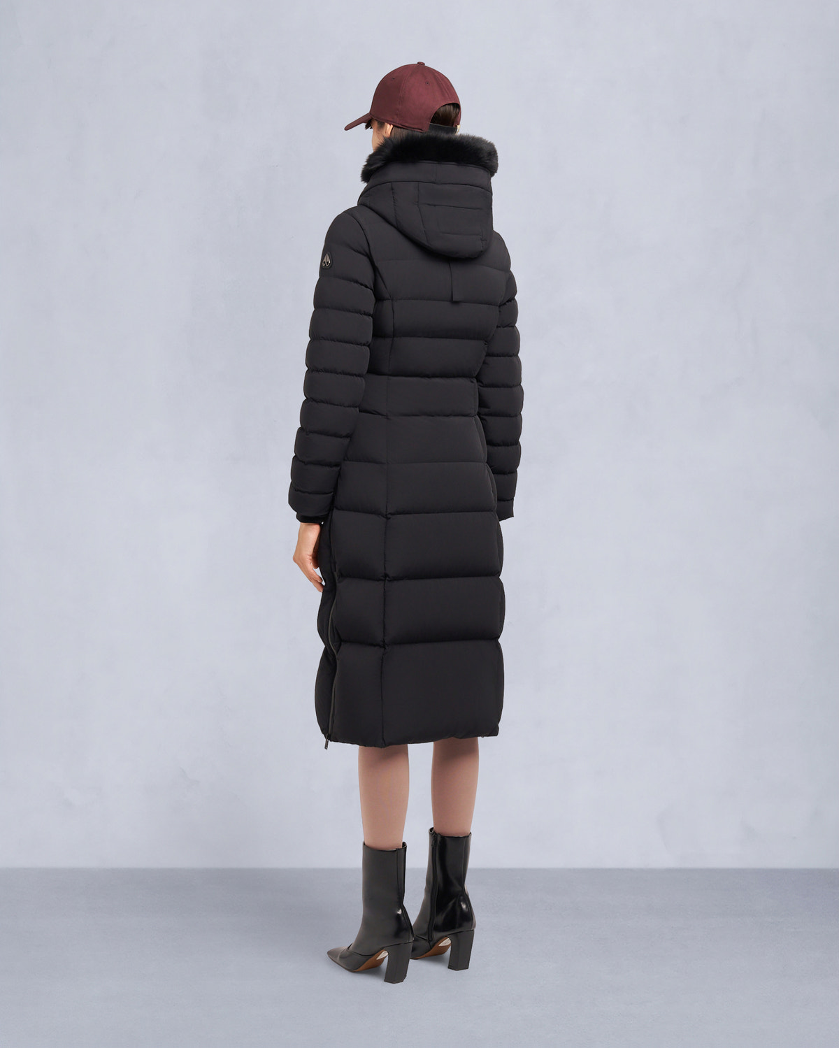 Moose Knuckles - M35LP235S - COOPER LAKE SHEARLING TRIM PARKA - WOMENS - - Back