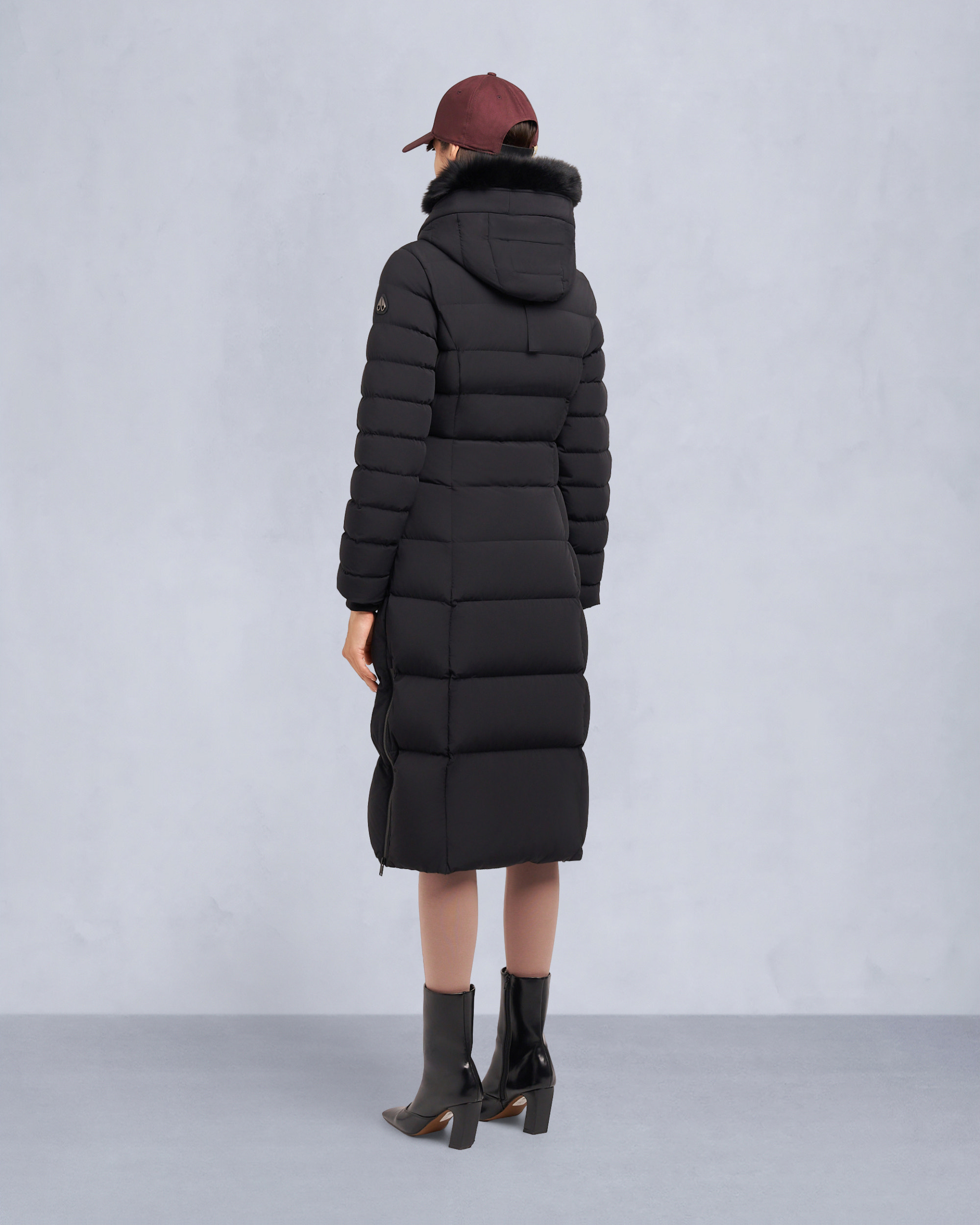 Moose Knuckles - M35LP235S - COOPER LAKE SHEARLING TRIM PARKA - WOMENS - - Back