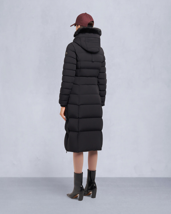 Moose Knuckles - M35LP235S - COOPER LAKE SHEARLING TRIM PARKA - WOMENS - - Back