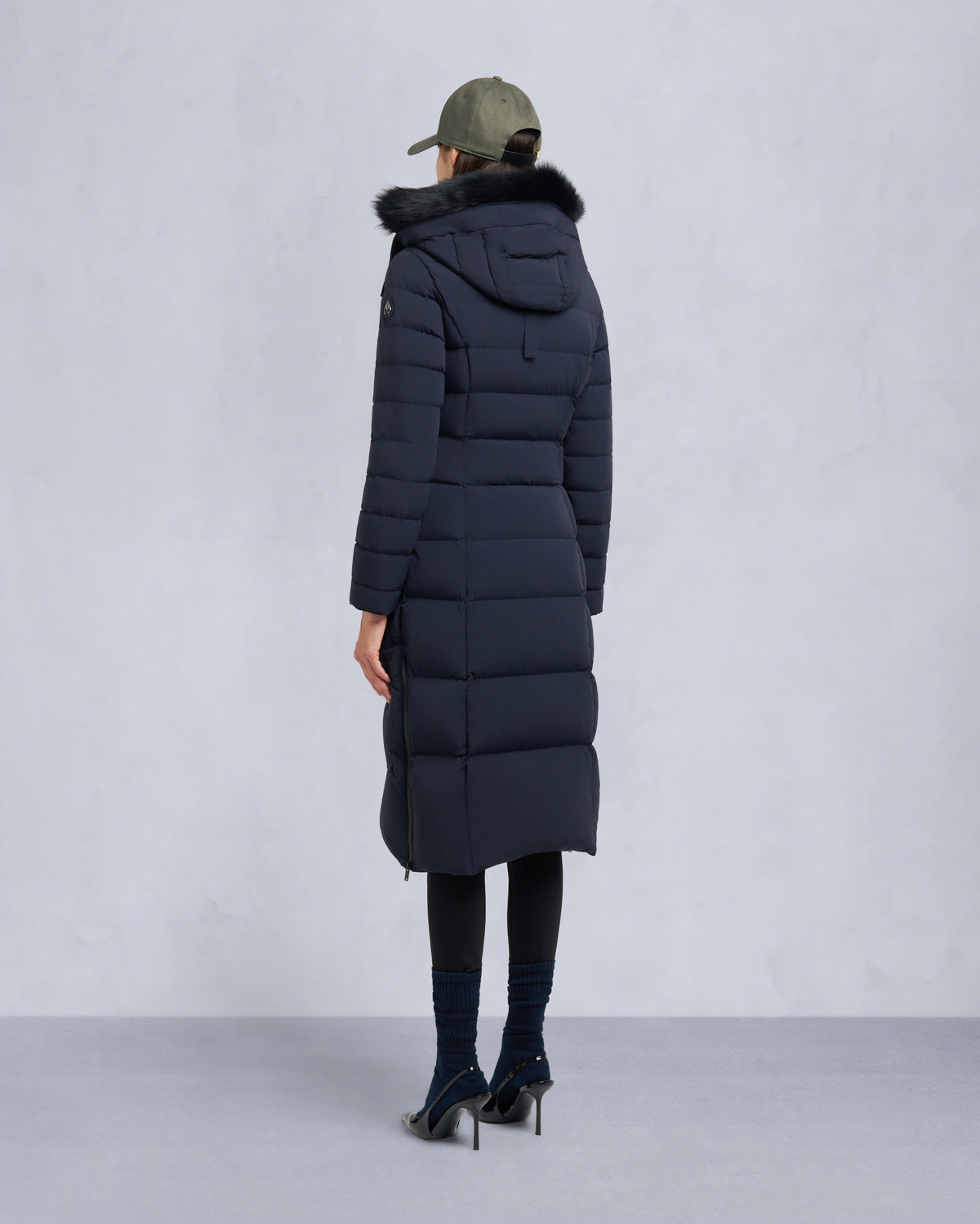 Moose Knuckles - M35LP235S - Cooper Lake Shearling Parka - WOMENS - - Back