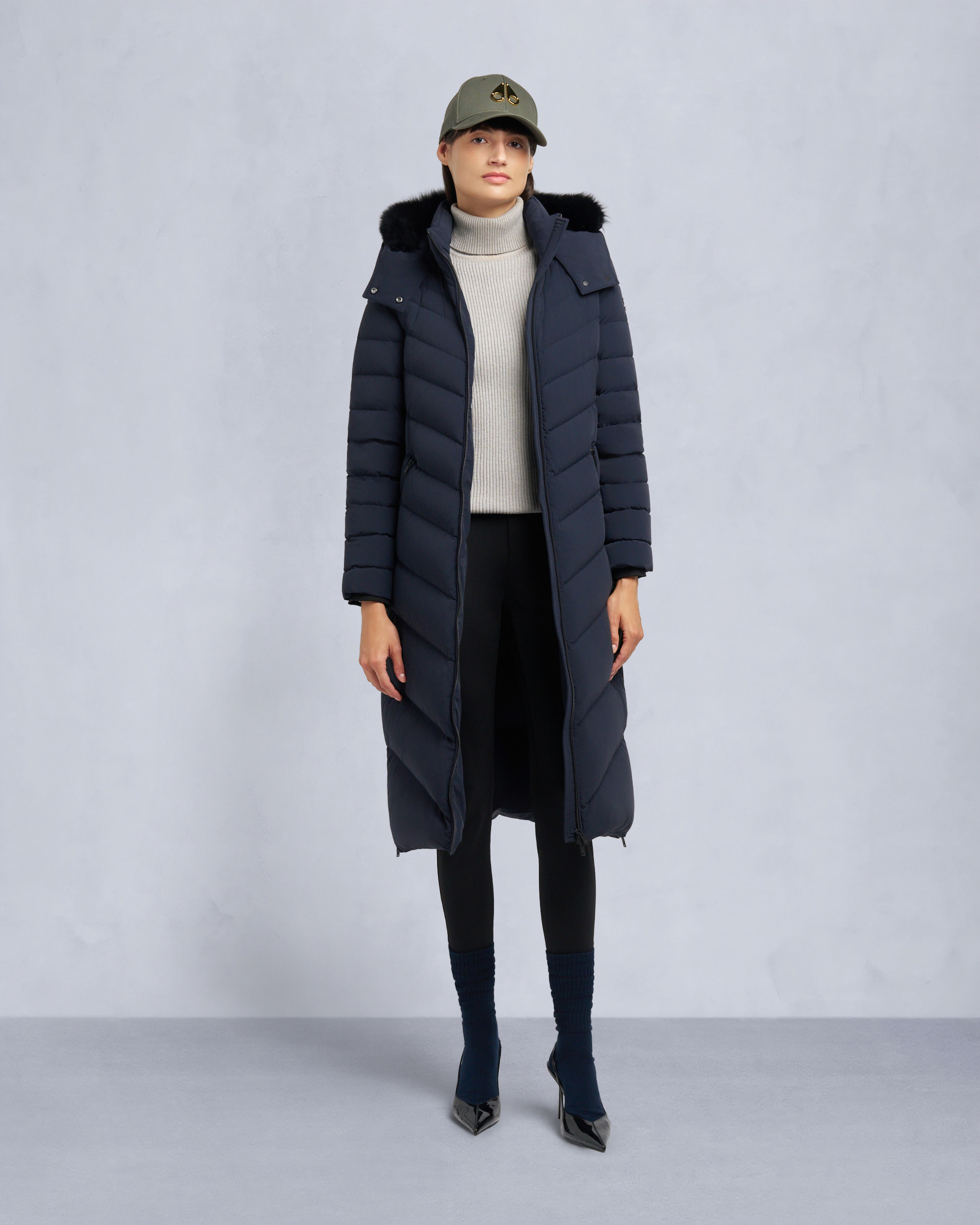 Moose Knuckles - M35LP235S - COOPER LAKE SHEARLING TRIM PARKA - WOMENS - - Front Category