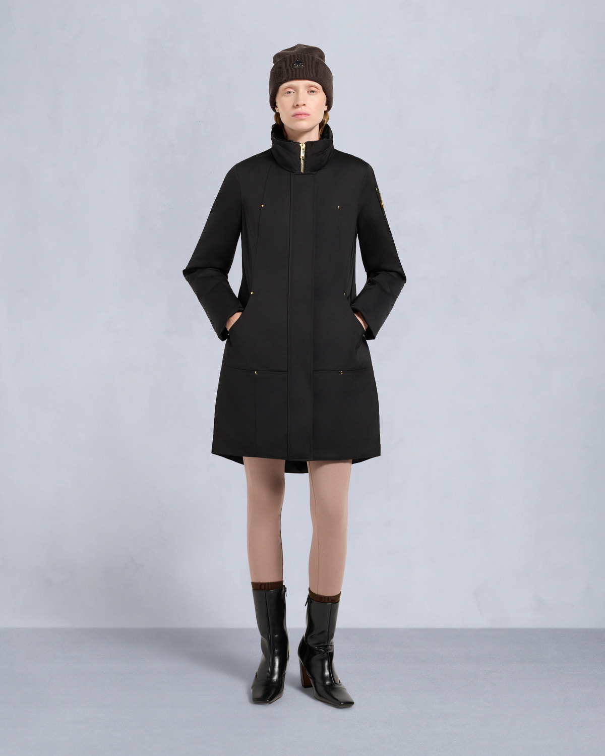 Moose Knuckles - M35LP253G - Gold Series Satin Stirling Parka - WOMENS - - Detail3