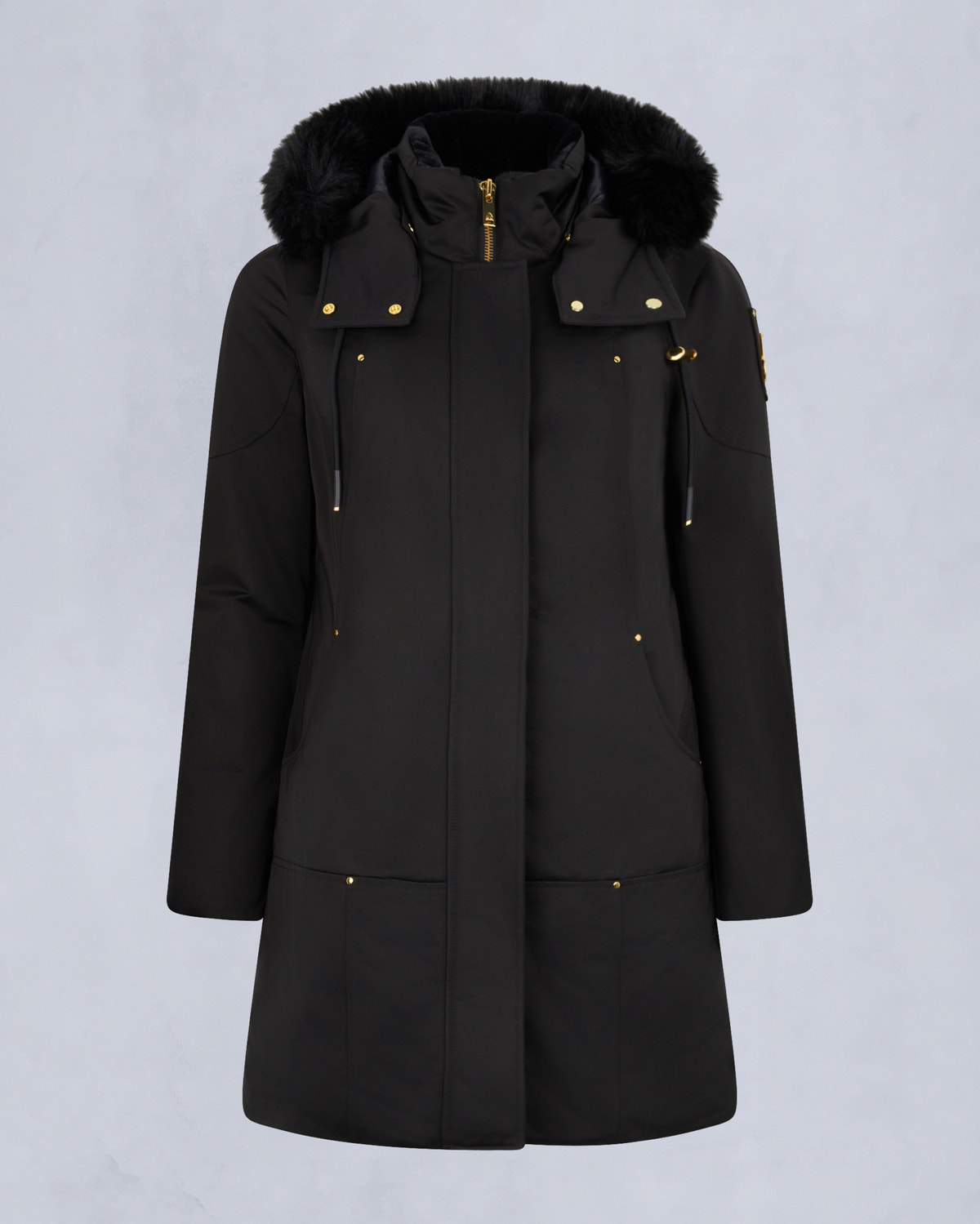 Moose Knuckles - M35LP253G - Gold Series Satin Stirling Parka - WOMENS - - GM