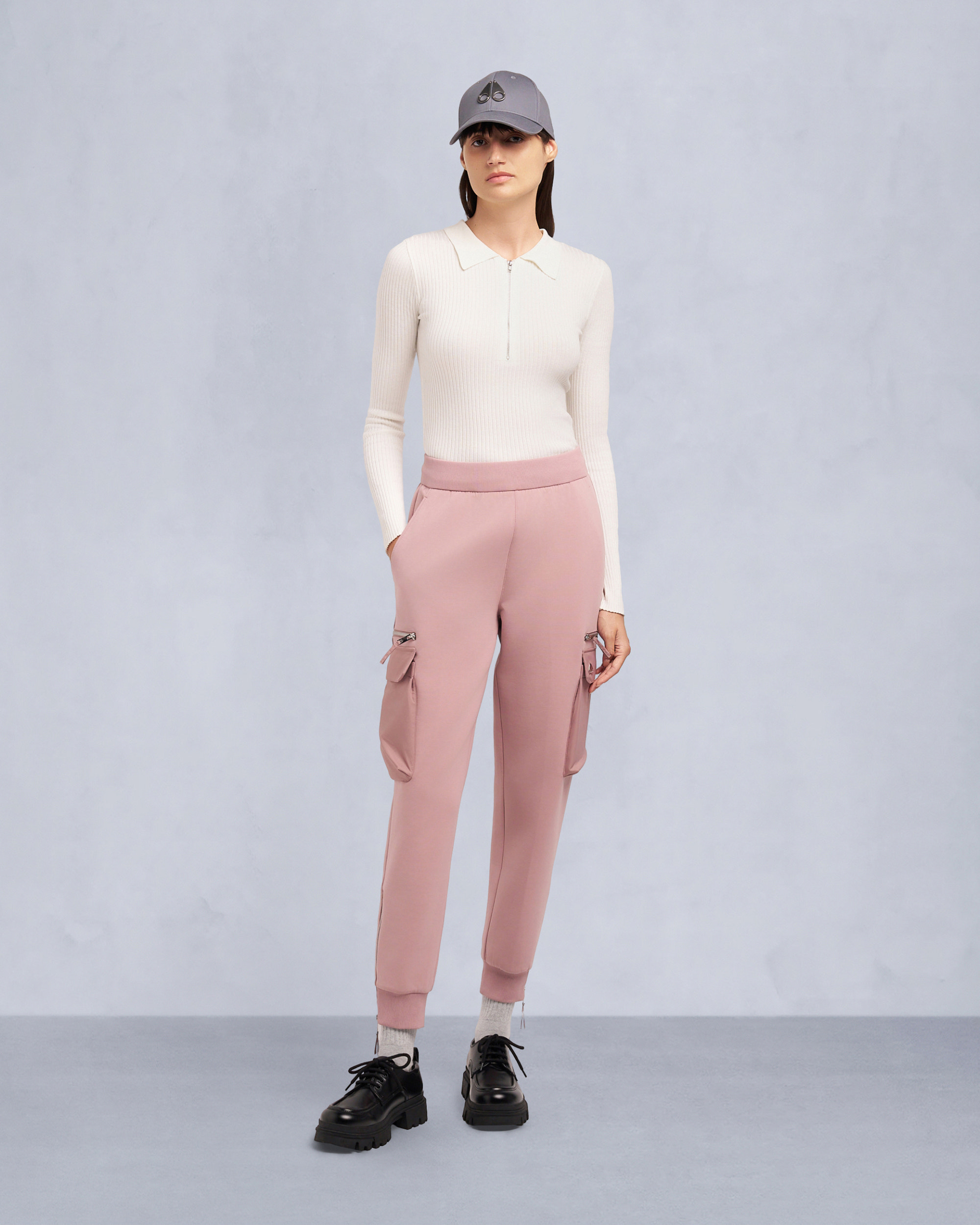 Moose Knuckles - M35LR800 - MixMedia Joggers - WOMENS - - Front Category