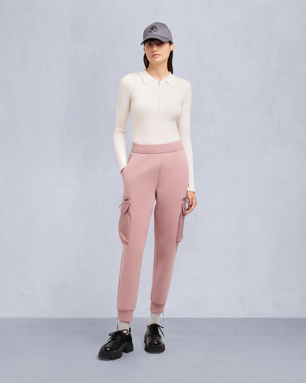 Moose Knuckles - M35LR800 - MixMedia Joggers - WOMENS - - Front Category