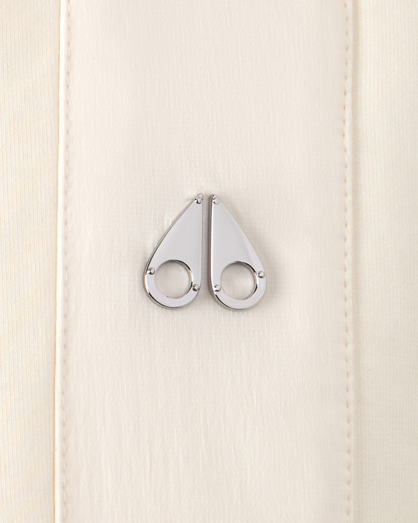 Moose Knuckles - M35LS632 - Mix Media Quarter Zip Sweater - WOMENS - - Detail1