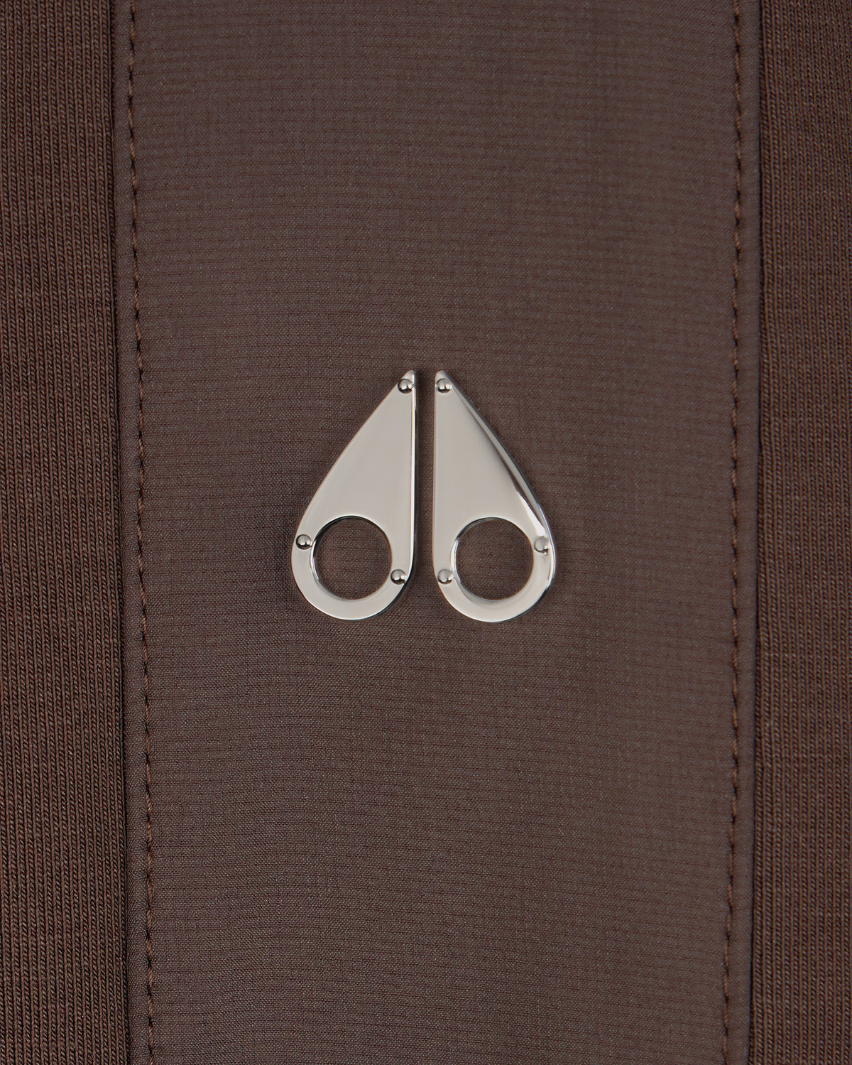 Moose Knuckles - M35LS632 - Mix Media Quarter Zip Sweater - WOMENS - - Detail1