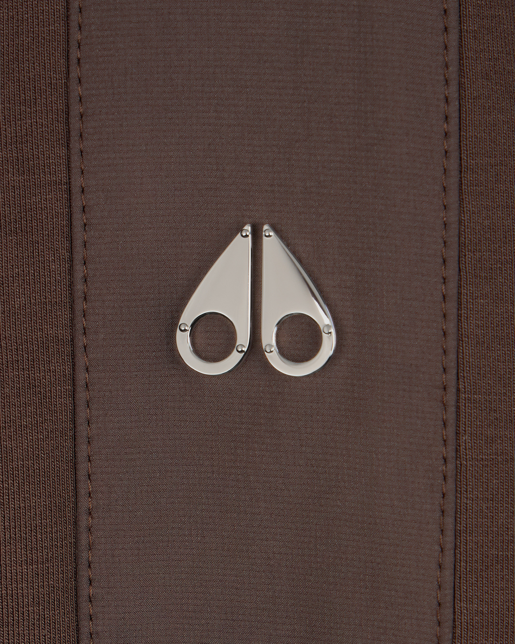 Moose Knuckles - M35LS632 - Mix Media Quarter Zip Sweater - WOMENS - - Detail1